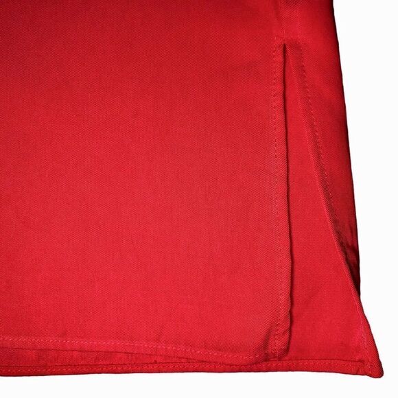 Zara Viscose Tunic with 3/4 Sleeves in Muted Red Women’s M - Picture 4 of 10